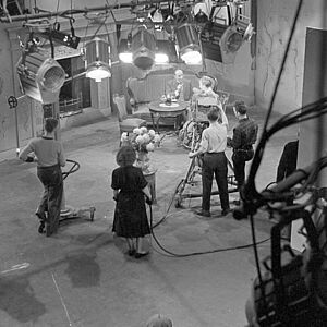 Aufnahmearbeiten im Studio 3 (1957)