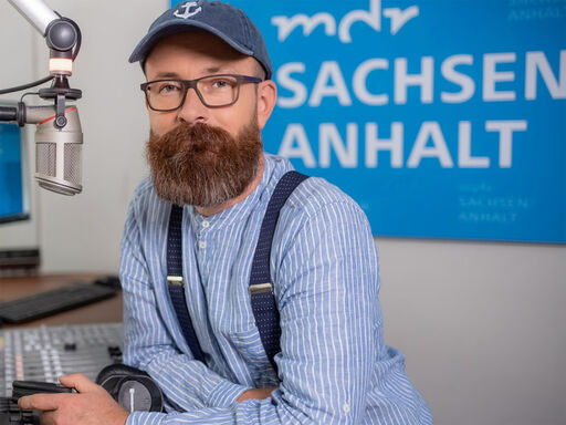 Frank Eberlein, Moderator des »80er Hit-Abend« auf Radiowelle MDR Sachsen-Anhalt