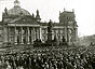 Proklamation der Republik durch Scheidemann, 9. November 1918